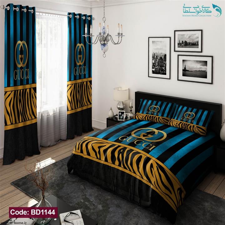 روتختی طرح گوچی دونفره کد BD1144